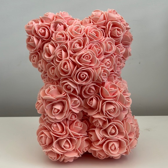 Small Foam Flower Bear - Picture 1 of 3